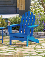 POLYWOOD AD4030PB Classic Outdoor Adirondack Chair, Pacific Blue