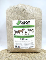 Hemp Chicken and Animal Bedding 8 Lbs of Natural Ground Hurds - SUPER ABSORBENT- DUST FREE- for your CHICKENS, Horse, Rabbit, Reptile, Hamster, Cage Coop or CAT LITTER - USA Grown - Carbon Negative