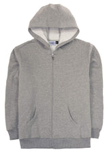 Men's Heavy Duty Full Zip Hoodie Sweatshirt Jacket with Heavy Weight Micro Fleece Made in USA