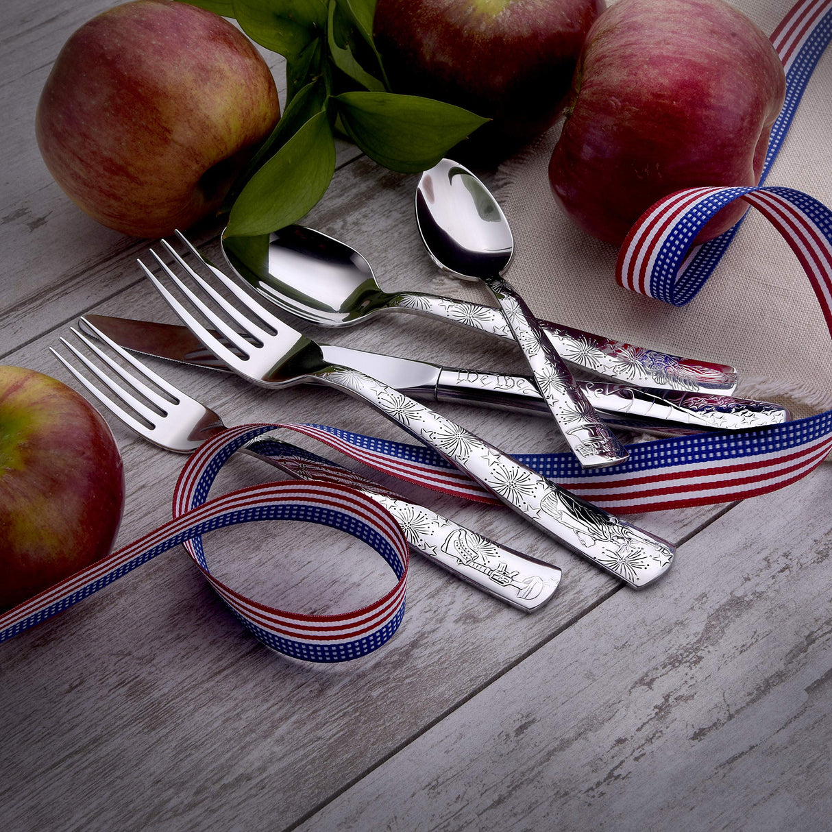 Liberty Tabletop Liberty 20pc Flatware Set Service For 4 MADE IN USA