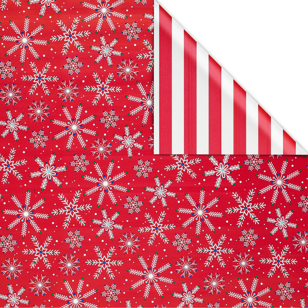 American Greetings 120 sq. ft. Pink Christmas Wrapping Paper Set, Red and Pink (4 Rolls 30 in. x 12 ft., 7 Bows, 30 Gift Tags)