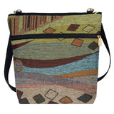 Danny K. Women's Tapestry Bag Crossbody Handbag, Maggie Purse Handmade in the USA