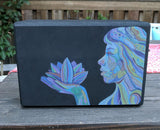 Embrace The Block™ Colorful Woman Yoga Block (Black)