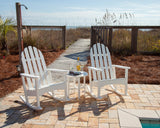 POLYWOOD AD4030PB Classic Outdoor Adirondack Chair, Pacific Blue