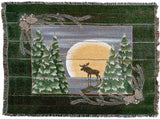 Pure Country Weavers Twelve Days of Christmas Blanket by Lynn Bywaters - Gift Tapestry Throw Woven from Cotton - Made in The USA (72x54)